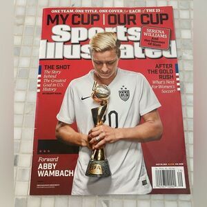 Sports Illustrated Magazine Women’s Soccer Team Abby Wamabach on Cover